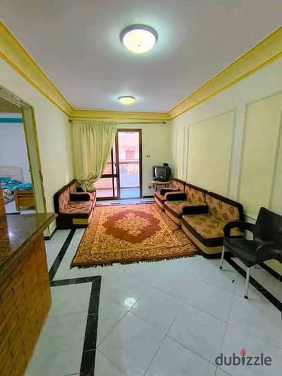 شقه  بالفرش في اسكندرية شاطئ النخيل العجمي تشطيب التـــــــــــرا لوكس