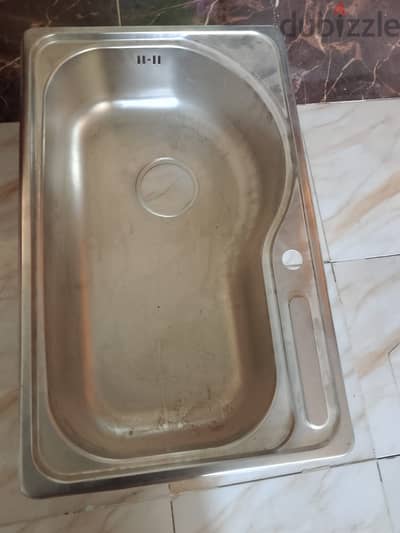 حله حوض مطبخ