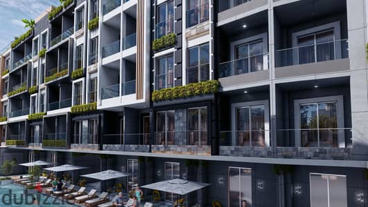 Delivery date within 6 months for one bedroom for sale in Hurghada with installments on 48 month