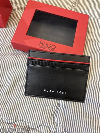 Hugo boss new cardholder with box