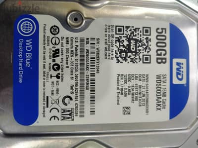 هارد HHD 500gb ب400
