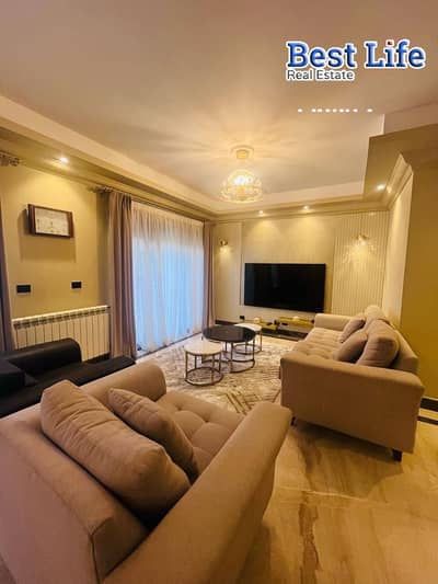 Furnished Apartment For Rent In Eastown Sodic, New Cairo | Near The American University In Cairo (AUC) & South 90 Street | 194 SQM | 3 Bedrooms