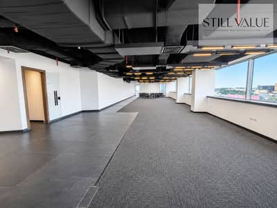 مقر اداري للايجار 800م² في التجمع الخامس علي شارع التسعين Office For Rent 800Sqm In Fifth Settlement New Cairo