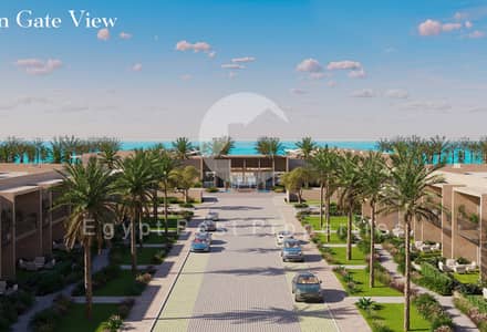 شاليه على اللاجون بسعر مش هيتكرر! | 2 غرفة | 95م² | متشطب بالتكييفات | مقدم 5% / 8 سنين | Silver Sands — ORA