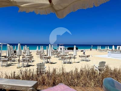 Best Price Chalet Fully Finished & Acs June Ras El Hekma with instalment Over 10 Years with Direct Sea View