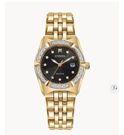 Corso CITIZEN diamond watch ساعه الماس حر حقيقي غير مصنع