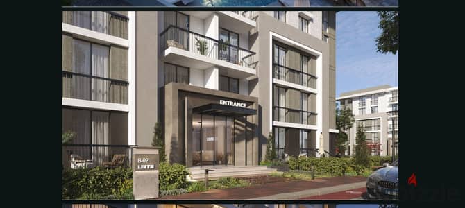 Apartment for sale 153 sqm in Livyn El Shorouk Compound with only 5% down payment in a strategic location directly facing Madinaty and overlooking The