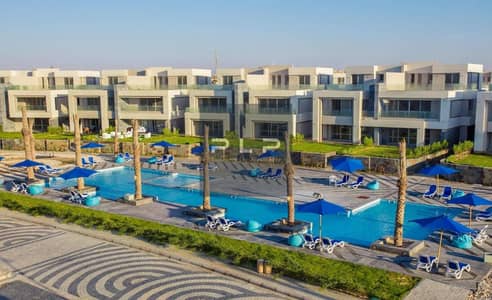 شاليه للبيع علي البحر مباشره  استلام فوري متشطب بالكامل بالتكيفات  في لافيستا راس الحكمه     LA VISTA RAS EL HIKMA