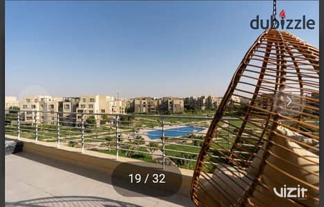 Penthouse for sale in Compound Palm Parks in 6th of October City