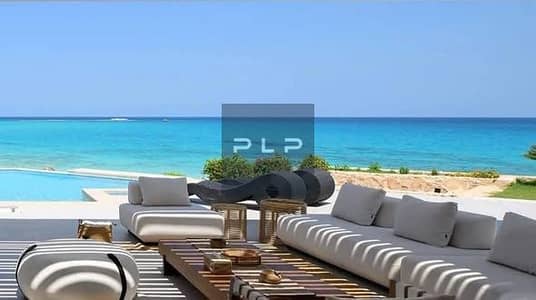 شاليه ريسيل للبيع استلام فوري ومتشطبه بالكامل بالتكيفات بفيو علي البحر مباشره في لافيستا باي الساحل الشمالي راس الحكمه LA VISTA RAS EL HIKMA