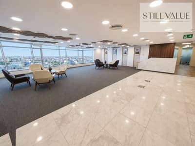 مقر اداري للايجار 1100م² في التجمع الخامس علي شارع التسعين Office For Rent 1100Sqm In Fifth Settlement New Cairo