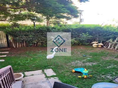 شقة للايجار قانون بمدينتي بمنطقة B1 عمارات ارضي 225م بحديقة 80متر وبموقع مميز جدا