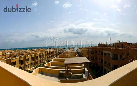 Studio for Sale with Sea View & Private Roof | Holiday Beach Ain Sokhna