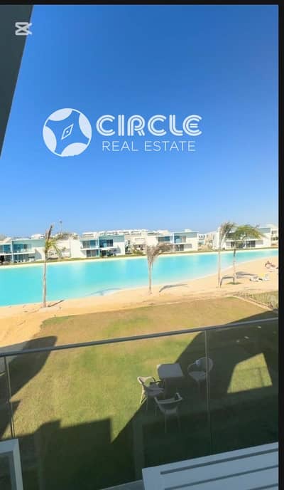 190m Fully Finished Chalet For Rent In Fouka Bay North Coast  First-Row Beachfront With Direct Lagoon Views