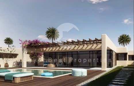 أقل سعر لشاليه 3 غرف نوم وإطلالة على اللاجون في بيت البحر | مقدم 10% فقط وتقسيط حتى 10 سنوات