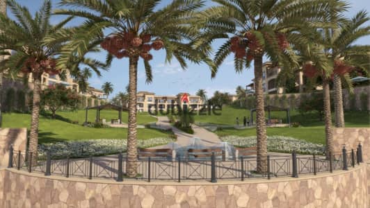 Chalet 120m + Roof 30m with a full view of the sea in Sokhna. Super Lux delivery with a 25% down payment and installments over 5 years or save 3.3 million and buy cash!