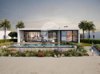 The Cove New Launch in Silver Sands First Row Lagoon  Chalet Fully Finished & Acs For Sale with instalment Over 8 years