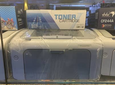 HP LaserJet P1005 مستعملة بحالة ممتازة + ضمان شهرين