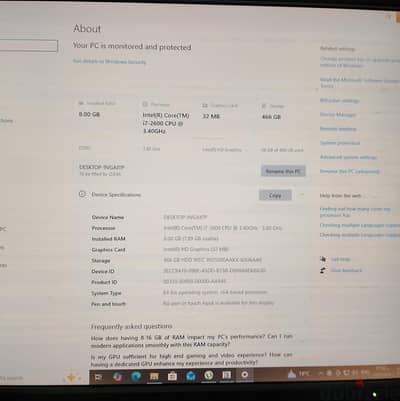 كيس كمبيوتر  i7