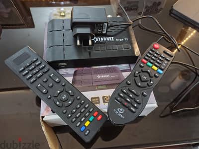 رسيفر Starnet Sega T2 بحالة ممتازة بالعلبة وكل مشتملاته