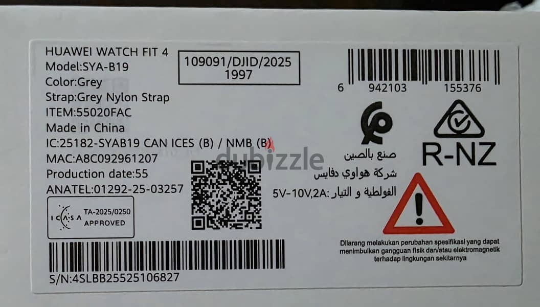 Huawei watch fit 4 9