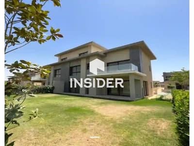 Twinhouse 238m corner direct to north for sale at swan lake residence - hassan allam- new cairo