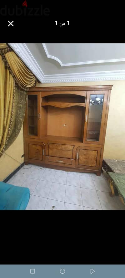مكتبه كبيره نفس حاله جديد خشب زان سعر مش هتلاقي زيه