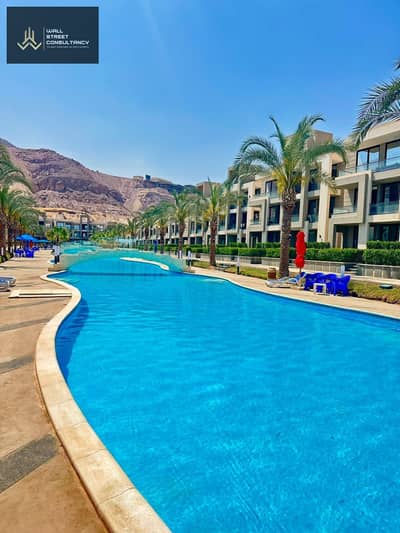 شالية متشطب بالكامل للبيع فى قلب الجلالة فى العين السخنة