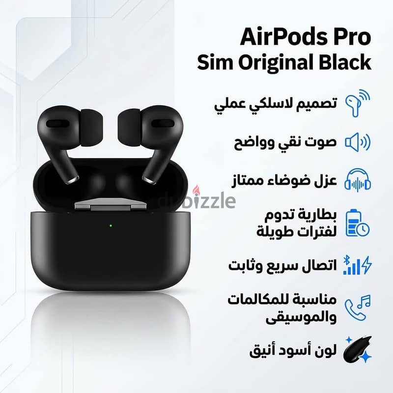 Black Airpods pro 1