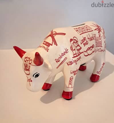 Art Cow Amsterdam حصالة بقرة أمستردام خزف جديدة