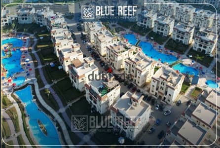 شاليه استلام فوري متشطب مباشرة على طريق الفوكة سور بسورمشروعات Hacienda Blue و South MED  Palm Hills Development مقدم5% و اقساط 9 سنوات