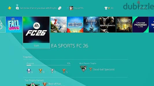 جهاز PlayStation 4 بحالة جيدة جدًا ويعمل بكفاءة كاملة، جاهز للاستخدام