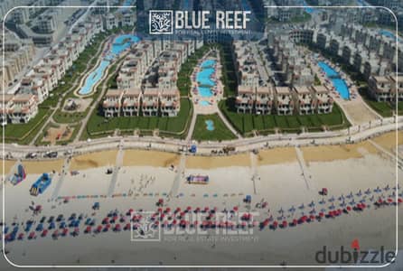 شاليه متشطب 10% مقدم و اقساط 10 سنوات مباشرة على طريق الفوكة سور بسورمشروعات Hacienda Blue و South MED  Palm Hills Developments