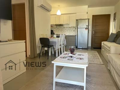 شاليه 80م للبيع بحري بول فيو مفروش بالكامل مراسي مارينا Marassi Marina