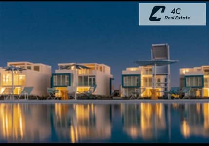 شاليه للبيع بمساحة 130 مترًا مربعًا بأقل من سعر السوق متشطب بالكامل استلام فورى فى موقع مميز جدًا فيو على البحر في فوكا باى بالساحل الشمالي