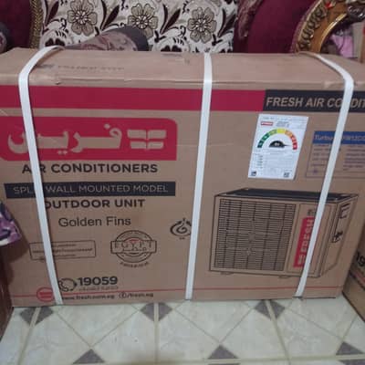 تكييف فريش 1.5 حصان تربو جديد بالكرتونة – لم يُستخدم