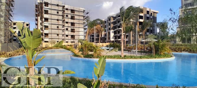 شقة متشطبة بالكامل للبيع بالم هيلز التجمع الخامس Palm Hills New Cairo