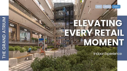 Commercial Shop in MU7’s Tallest Tower by Taj Misr, Directly Facing the Monorail Station on North Bin Zayed Axis with Iconic Tower Views