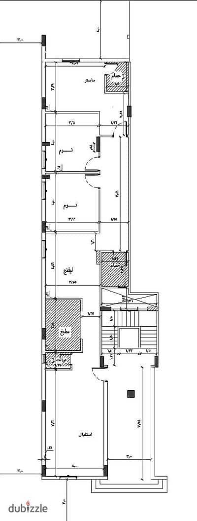 Excellent apartment with an old division, semi-finished delivery for sale, 225 sqm with a 150 sqm garden, and a private entrance in a special location in the best neighborhoods of Al-Shorouk City with a 50% down payment and an 18-month installment plan.