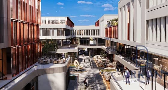 AsAsHub point street – طريق الحي الإيطالي R4**  امتلك الآن محل سفتح بارتيشن 22م  دور اول في لمشروعات التجارية في حدائق أكتوبر، داخل