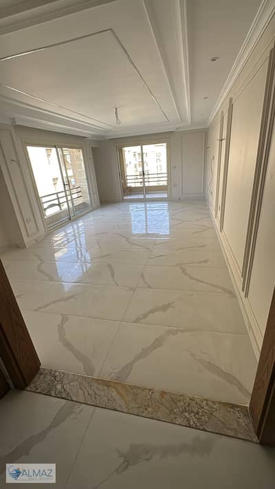 Unfurnished 175 sqm apartment for rent with kitchen in The Square Compound, Fifth Settlement, near 90th Street and Mohamed Naguib Axis.