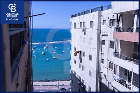 Apartment for sale 125m Miami (steps from the sea) - at a price of (4,800,000 EGP) - Super Lux finishing - Immediate delivery.