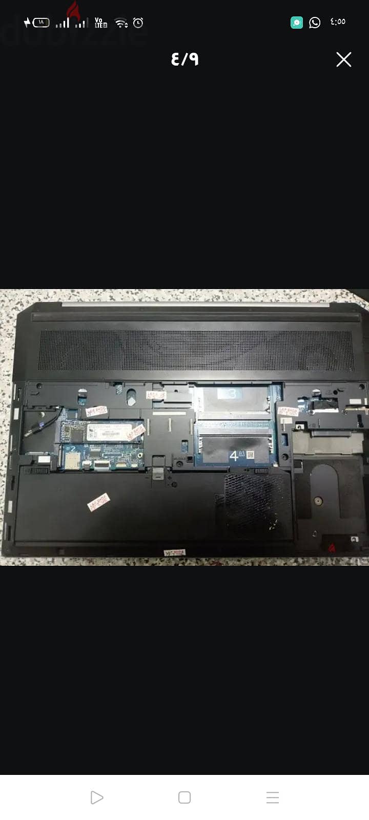 hp zbook 15g5 لاب توب 4