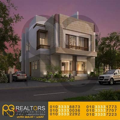 **Twin house for sale – 283 m² in Atrio Compound Phase 1 - Sheikh Zayed**
