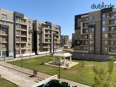 For sale apartment in Dar Misr compound, Andalus, second phase, 400 buildings in front of Hyde Park and Maadi, Ninety steps American University.