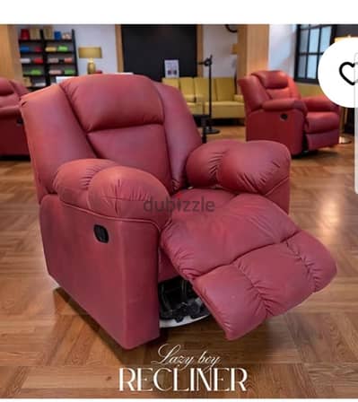Red lazyboy recliner seat