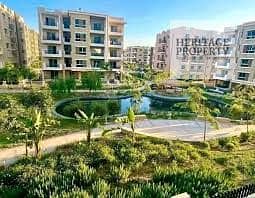 Lowest price studio apartment for sale, prime location, sea view, immediate occupancy. Investment opportunity in Lake Park, Taj City Compound.
