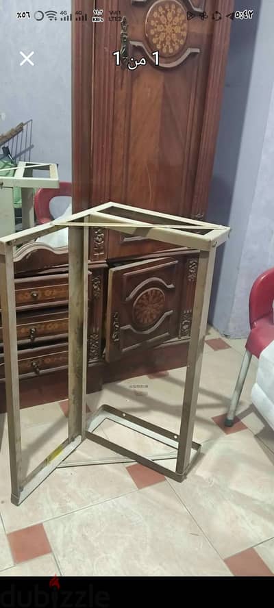 حامل تكييف استعمال ٤شهور ليس به اى عيوب