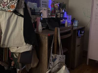 Study Table with shelf