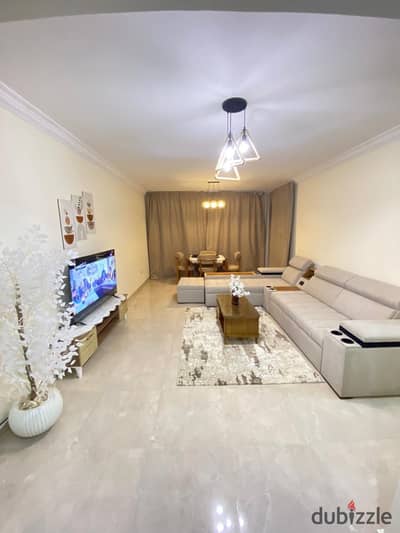 Furnished apartment for rent in Jannah 2 Compound - Sheikh Zayed